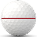 Titleist Pro V1x AIM Performance Alignment Golf Balls - Red - 12 Pack