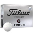 Titleist Pro V1x Left Dash AIM Performance Alignment Golf Balls - Blue - 12 Pack