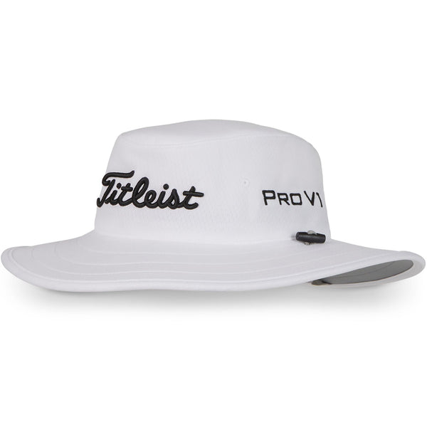 Titleist Tour Aussie Hat - White/Black