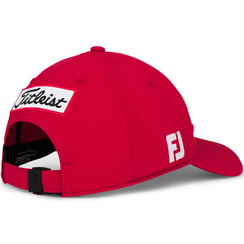 Titleist Tour Performance Adjustable Cap - Red/White