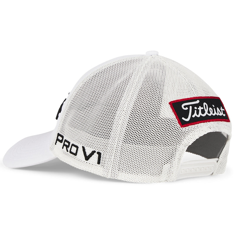 Titleist Tour Performance Mesh Adjustable Cap - White/Black