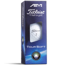 Titleist Tour Soft Aim 360 Golf Balls - White - 12 Pack