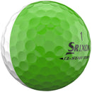 Srixon Q-Star Tour 6 Divide Golf Balls - White/Lime - 12 Pack