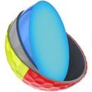 Srixon Q-Star Tour 6 Divide Golf Balls - Yellow/Red - 12 Pack