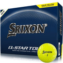 Srixon Q-STAR Tour 6 Golf Balls - Yellow - 12 Pack
