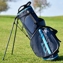 TourDri Waterproof Standbag - Navy/Aqua