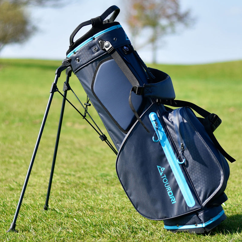 TourDri Waterproof Standbag - Navy/Aqua