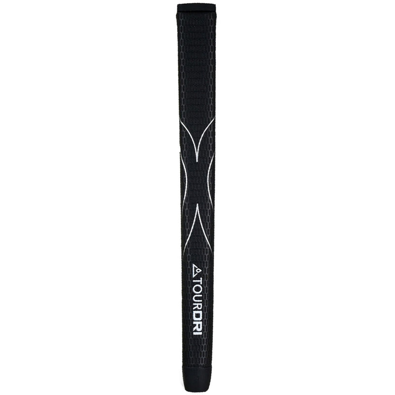 TourDri PU Putter Grip - Black/Silver