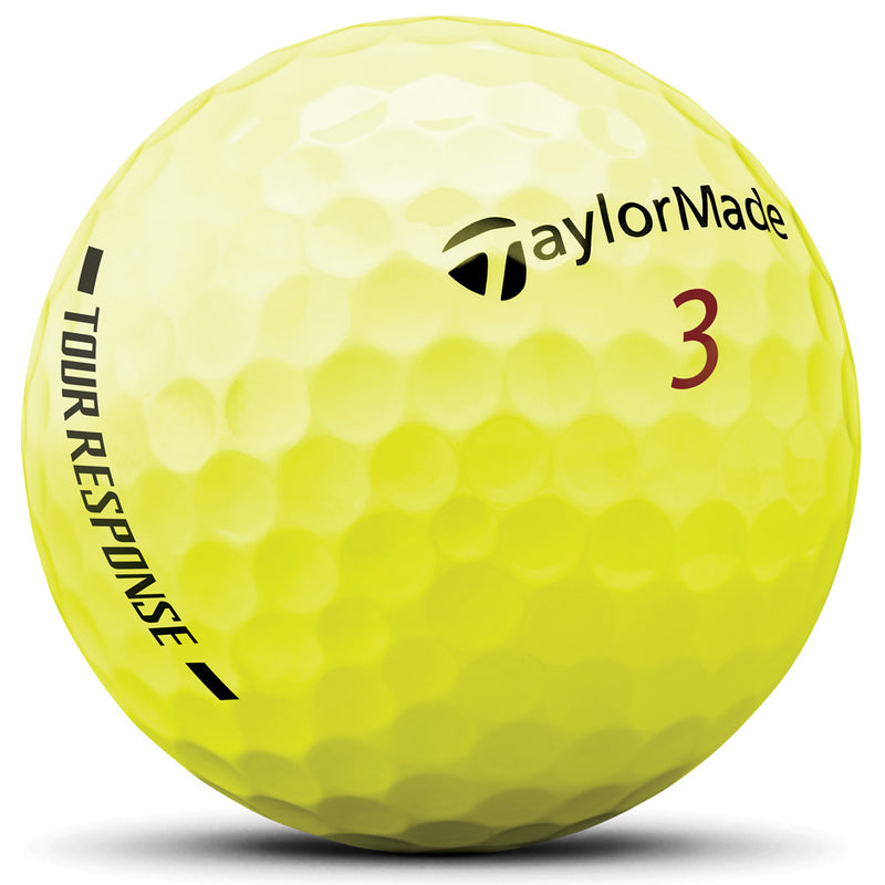 TaylorMade Tour Response Balls - 4 for 3 - Yellow