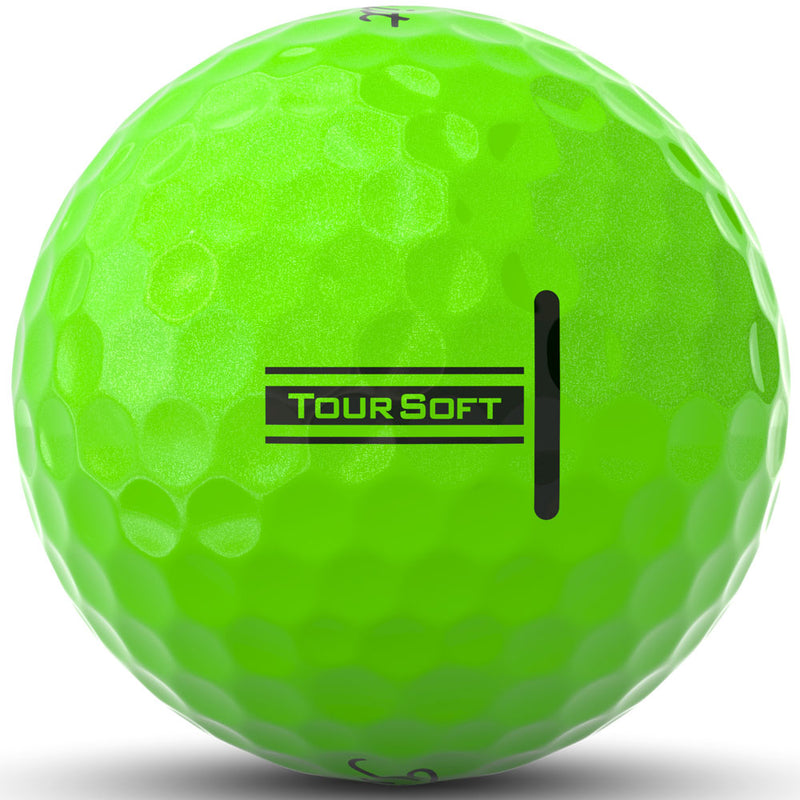 Titleist Tour Soft Golf Balls - Green - Double Dozen