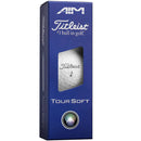 Titleist Tour Soft AIM Performance Golf Balls - White - 12 Pack