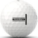 Titleist Tour Soft Golf Balls - White - 3 Ball Sleeve
