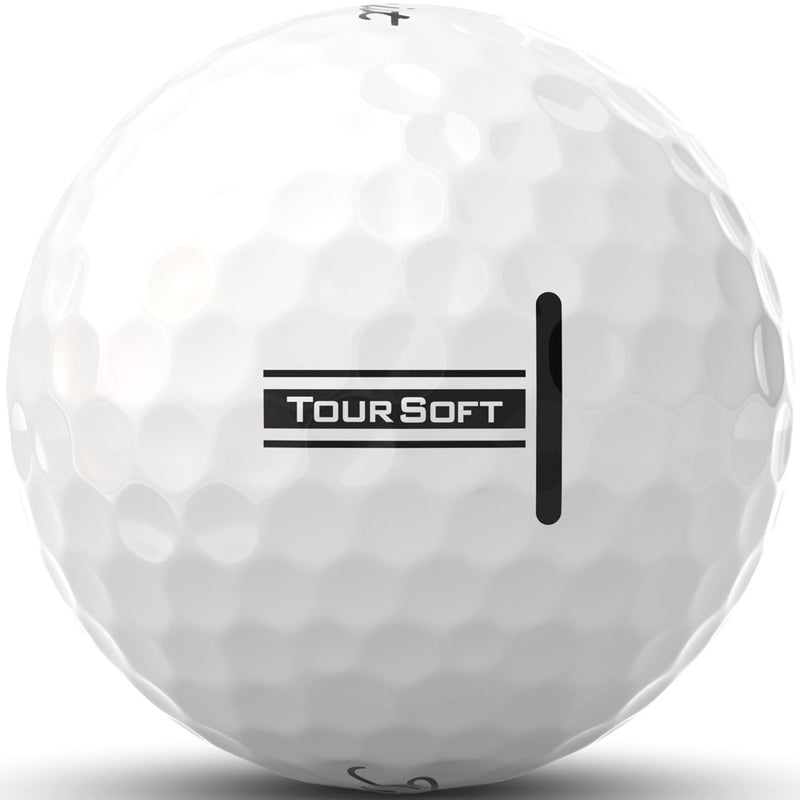 Titleist Tour Soft Golf Balls - White - 12 Pack