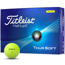 Titleist Tour Soft Golf Balls - Yellow - 12 Pack