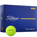 Titleist Tour Soft Golf Balls - Yellow - 12 Pack