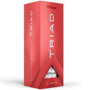 Wilson Triad Golf Balls - White - Double Dozen