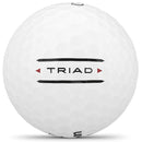 Wilson Triad Golf Balls - White - Double Dozen