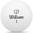 Wilson Triad Golf Balls - White - Double Dozen