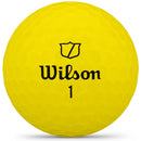 Wilson Triad Golf Balls - Yellow - Double Dozen