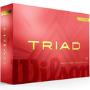 Wilson Triad Golf Balls - Yellow - Double Dozen