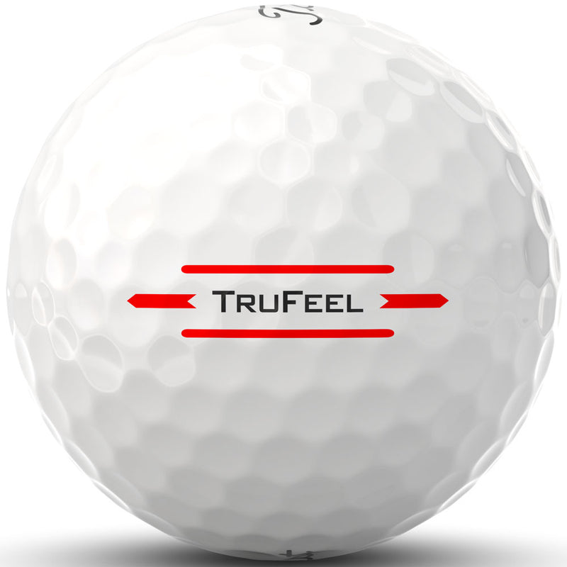 Titleist TruFeel Golf Balls - White - 12 Pack