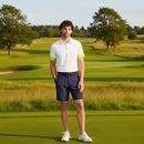 Ping Ty Polo Shirt - White/Lime