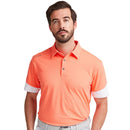 Ping Ty Polo Shirt - Wild Salmon/White
