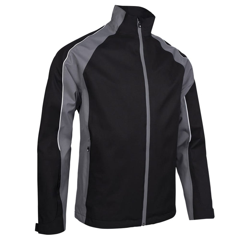 Sunderland Typhoon Waterproof Jacket - Black/Gunmetal/White