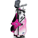 U.S Kids Golf Junior Ultralight 7 42 4 Club Stand Set Pink - (42-45" Golfer Height)