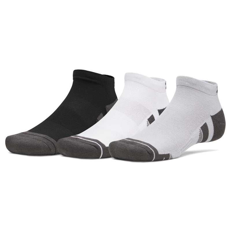Under Armour Performance Tech Low Socks (3 Pack) - Mod Grey/White/Jet Grey