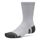 Under Armour Performance Tech Crew Socks (3 Pack) - Mod Grey/White/Jet Grey