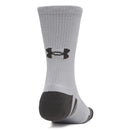 Under Armour Performance Tech Crew Socks (3 Pack) - Mod Grey/White/Jet Grey