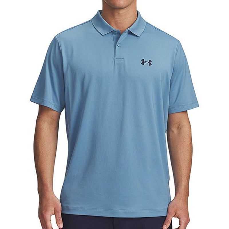 Under Armour Matchplay Performance 3.0 Polo Shirt - Blue Smoke/Midnight Navy