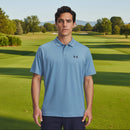 Under Armour Matchplay Performance 3.0 Polo Shirt - Blue Smoke/Midnight Navy