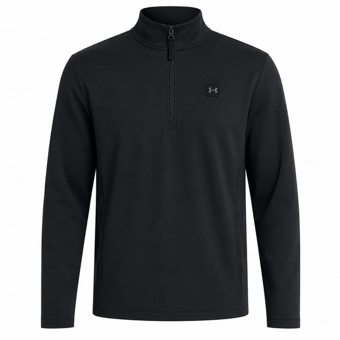 Under Armour Drive Pro Storm Hybrid 1/2 Zip Sweater - Anthracite/Black