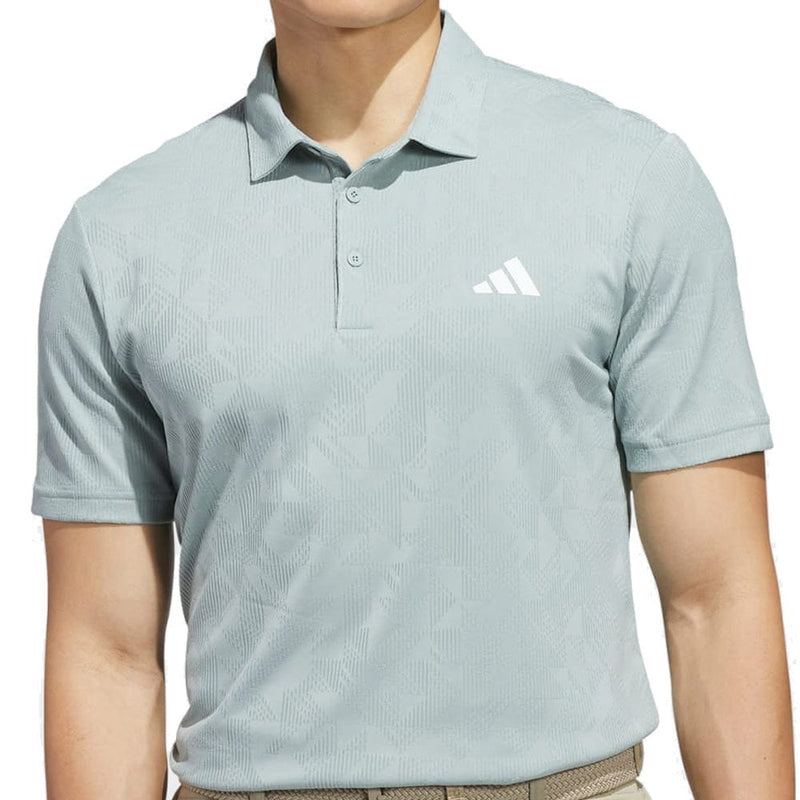 adidas Ultimate365 Jacquard Polo Shirt - Wonder Sage