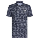 adidas Ultimate365 Mesh Print Climacool Polo - Collegiate Navy