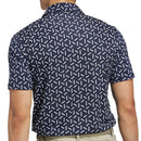 adidas Ultimate365 Mesh Print Climacool Polo - Collegiate Navy