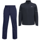 Under Armour Drive Rain Waterproof Suit - Midnight Navy/Metallic Silver
