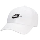 Nike Club Unstructured Futura Wash Cap - White/Black