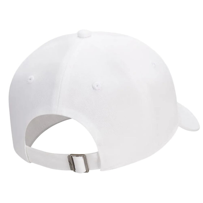 Nike Club Unstructured Futura Wash Cap - White/Black