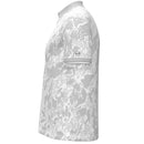 Under Armour ArmourDry Jacquard Polo Shirt - White/Halo Grey/Castlerock