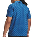 Under Armour ArmourDry Printed Polo Shirt - Aegean Blue/White/Midnight Navy