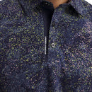 Under Armour ArmourDry Printed Polo Shirt - Midnight Navy/Downpour Grey/Midnight Navy