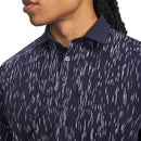 Under Armour ArmourDry Printed Polo Shirt - Midnight Navy/White/White