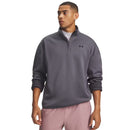 Under Armour Armour Fleece 1/4 Zip Pullover - Castlerock/Black