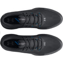 Under Armour Charged Draw 2 Wide Spiked Waterproof Shoes - Black/Black/Titan Gray
