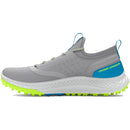 Under Armour Charged Phantom Spikeless Junior Shoes - Mod Gray/Capri/High Vis Yellow
