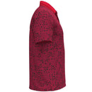 Under Armour Drive Chill Printed Polo Shirt - Racer Red/Black