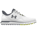 Under Armour Drive Fade Spikeless Waterproof Shoes - White/White/Titan Grey